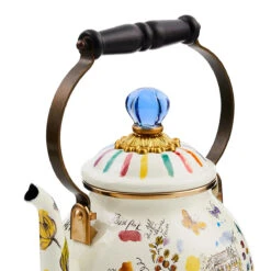 MacKenzie-Childs Sketchbook 2 Quart Tea Kettle -Kitchenware Discount Store 08892571103 1