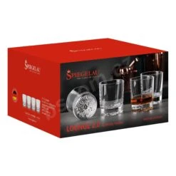 Spiegelau Lounge 2.0 Whisky Tumbler, Set Of 4 -Kitchenware Discount Store 2710166 box