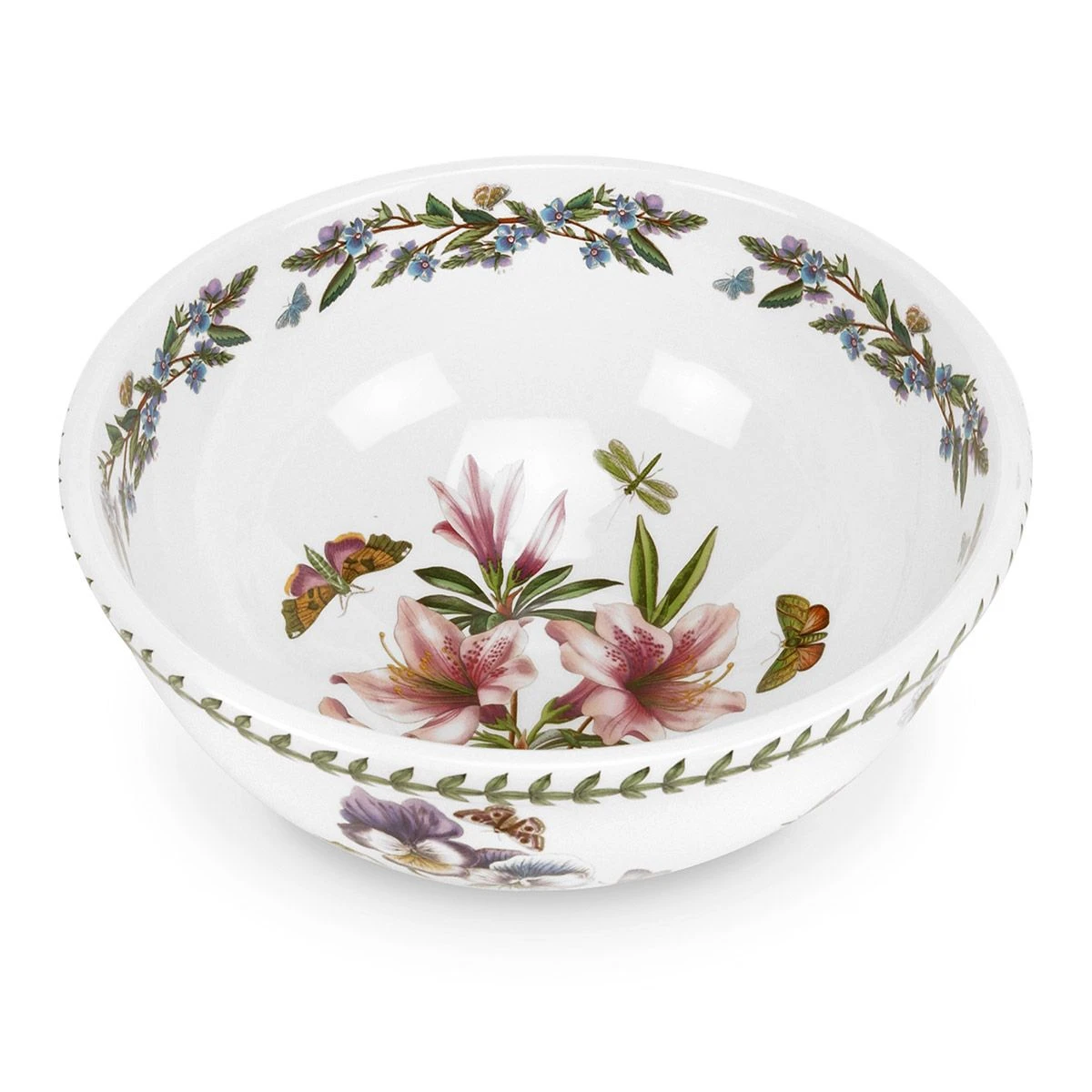 Portmeirion Botanic Garden Salad Bowl Azalea 28cm 1 Portmeirion Botanic Garden Salad Bowl Azalea 28cm