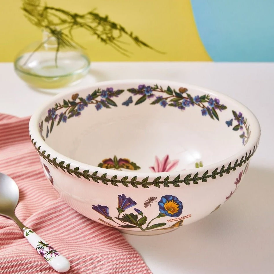 Portmeirion Botanic Garden Salad Bowl Azalea 28cm 2 Portmeirion Botanic Garden Salad Bowl Azalea 28cm - Image 2