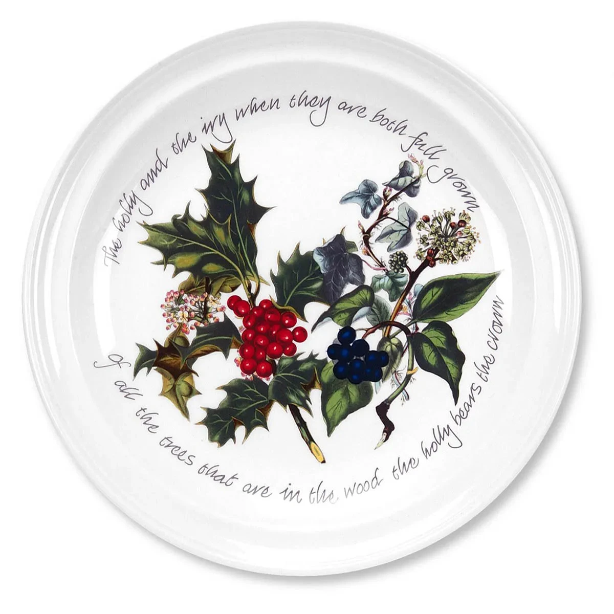 Portmeirion The Holly And The Ivy 27cm Plate 1 Portmeirion The Holly And The Ivy 27cm Plate