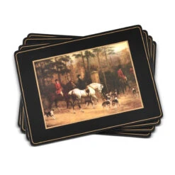 Pimpernel Tally Ho Large Placemats Set Of 4