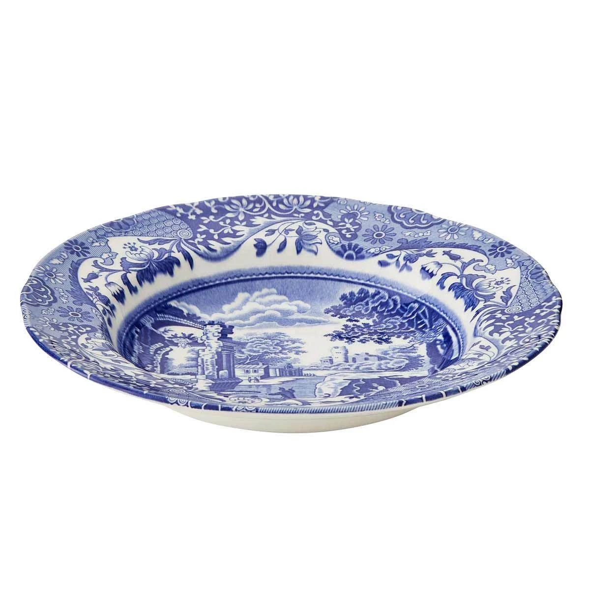 Spode Blue Italian Soup Plate 23cm 1 Spode Blue Italian Soup Plate 23cm