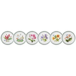 Portmeirion Exotic Botanic Garden Side Plate, Set Of 6