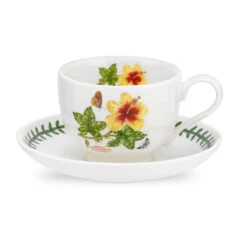 Portmeirion Exotic Botanic Garden Teacup & Saucer, Set Of 6 -Kitchenware Discount Store 749151542501 altview3 1