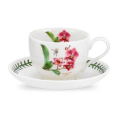 Portmeirion Exotic Botanic Garden Teacup & Saucer, Set Of 6 -Kitchenware Discount Store 749151542501 altview4 1