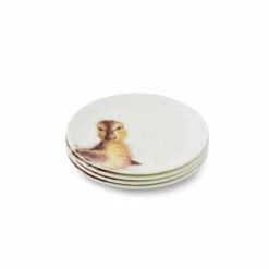 Royal Worcester Wrendale Designs Coupe Plates (Sheep, Duckling, Donkey, Cow) Set Of 4 -Kitchenware Discount Store 749151691865 stack a84bfdab f86c 4885 a945 67d78e3c8e7f