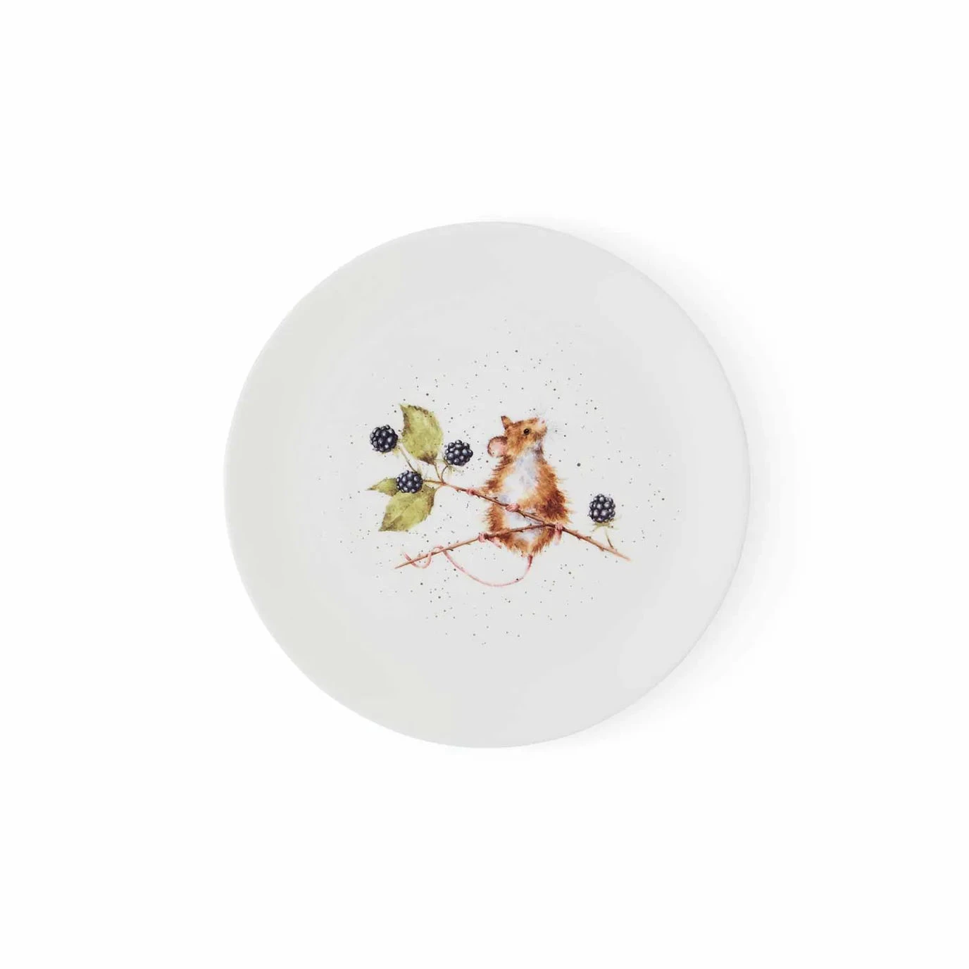 Royal Worcester Wrendale Designs Coupe Plate (Mouse) Set Of 4 3 Royal Worcester Wrendale Designs Coupe Plate (Mouse) Set Of 4 - Image 3