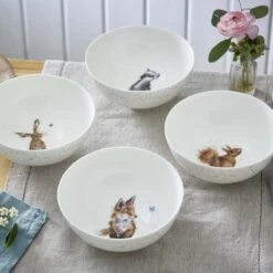 Royal Worcester Wrendale Designs Deep Bowl (Badger, Hare, Squirrel, Fox) Set Of 4 -Kitchenware Discount Store 749151730595 productlifestyle3 a7c0c5c3 1140 47dd a0c3 0becc1a6dc6d