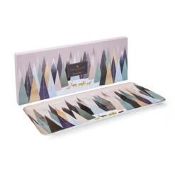 Portmeirion Sara Miller Frosted Pines Sandwich Tray - Deer -Kitchenware Discount Store 749151742383 packaging1
