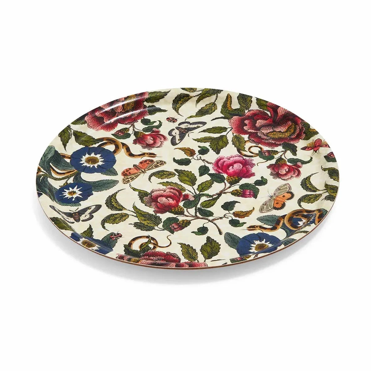 Spode Creatures Of Curiosity Round Birch Tray - Cream 4 Spode Creatures Of Curiosity Round Birch Tray - Cream - Image 4