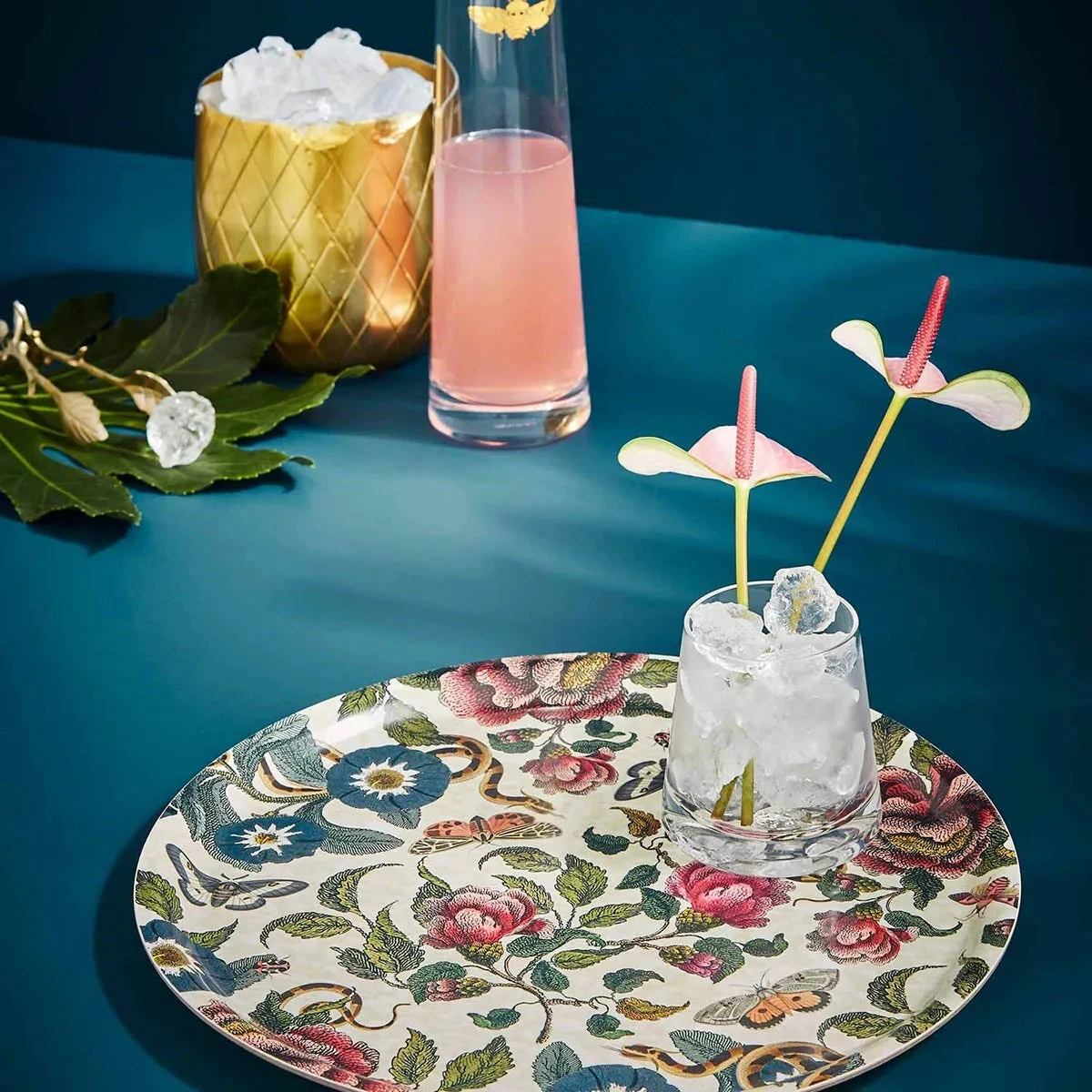 Spode Creatures Of Curiosity Round Birch Tray - Cream 2 Spode Creatures Of Curiosity Round Birch Tray - Cream - Image 2