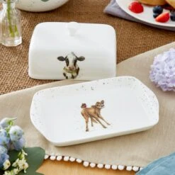 Royal Worcester Wrendale Designs Covered Butter Dish (Cow) 5 Royal Worcester Wrendale Designs Covered Butter Dish (Cow) -Kitchenware Discount Store 749151793514 productlifestyle3 fedc2933 0976 42f0 b804 28e59e8a3cc9
