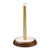 MacKenzie-Childs Rosy Check Wood Paper Towel Holder