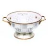 MacKenzie-Childs Sterling Check Enamel Colander - Small