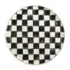 Mackenzie-Childs Courtly Check Enamel Round Tray