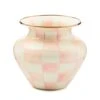 MacKenzie-Childs Rosy Check Large Vase