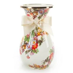 MacKenzie-Childs Flower Market Enamel Tall Vase