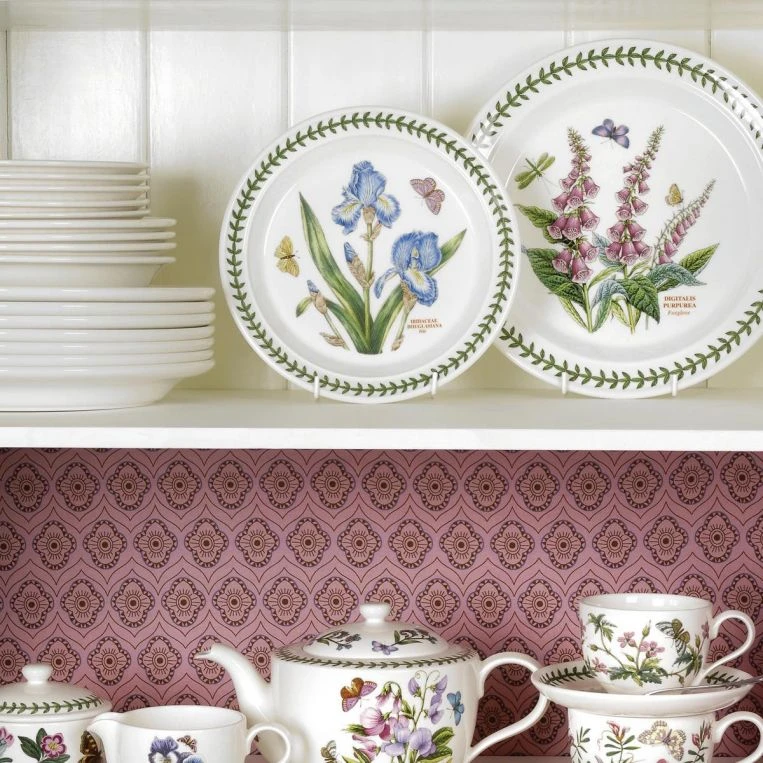 Portmeirion Botanic Garden Teacup And Saucer (Traditional) Set Of 6 2 Portmeirion Botanic Garden Teacup And Saucer (Traditional) Set Of 6 - Image 2