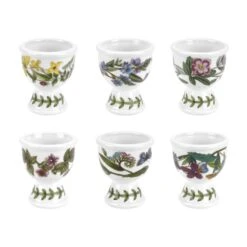 Portmeirion Botanic Garden Egg Cups Set Of 6