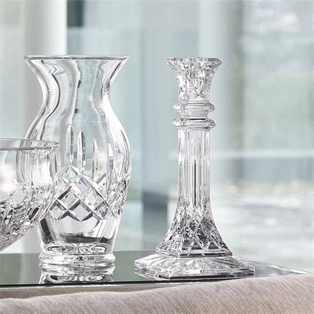 Waterford Crystal Lismore 25cm Candlestick, Pair 2 Waterford Crystal Lismore 25cm Candlestick, Pair - Image 2