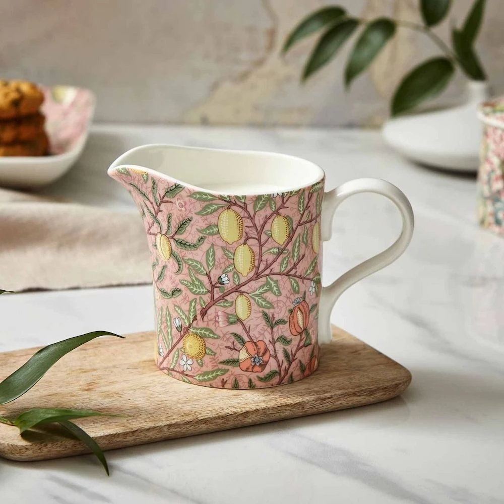 Spode Morris & Co Cream Jug - Fruit 2 Spode Morris & Co Cream Jug - Fruit - Image 2