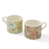 Spode Morris & Co Mugs - Blackthorn & Golden Lily, Set Of 2