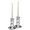 Marquis By Waterford Crystal Torino 6" Candlestick, Set Of 2