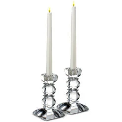Marquis By Waterford Crystal Torino 6" Candlestick, Set Of 2