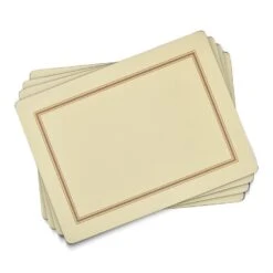 Pimpernel Classic Cream Placemats Set Of 4