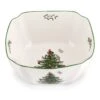 Spode Christmas Tree Large Square Bowl 10 Inch
