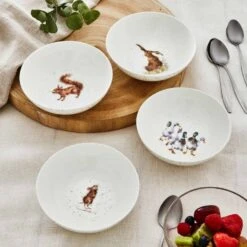 Royal Worcester Wrendale Designs Bowl Set Of 4