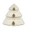 Spode Christmas Tree 3 Piece Dip Bowl Set