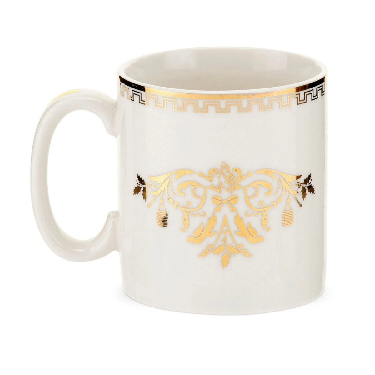 Spode Christmas Tree Gold Mugs Set Of 4 3 Spode Christmas Tree Gold Mugs Set Of 4 - Image 3