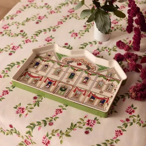 Cath Kidston Christmas Dolls House Rectangular Platter 2 Cath Kidston Christmas Dolls House Rectangular Platter - Image 2