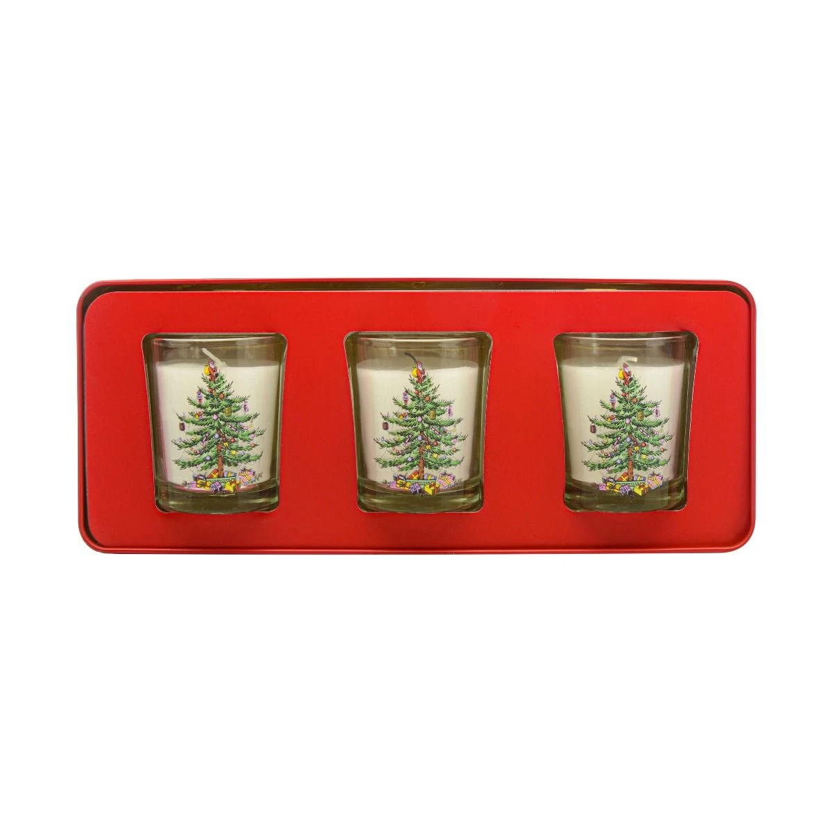 Wax Lyrical For Spode Christmas Tree Votive Candle Set 1 Wax Lyrical For Spode Christmas Tree Votive Candle Set