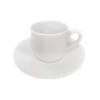 Royal Worcester Classic White Coffee Cup & Saucer