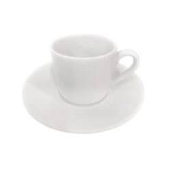 Royal Worcester Classic White Coffee Cup & Saucer