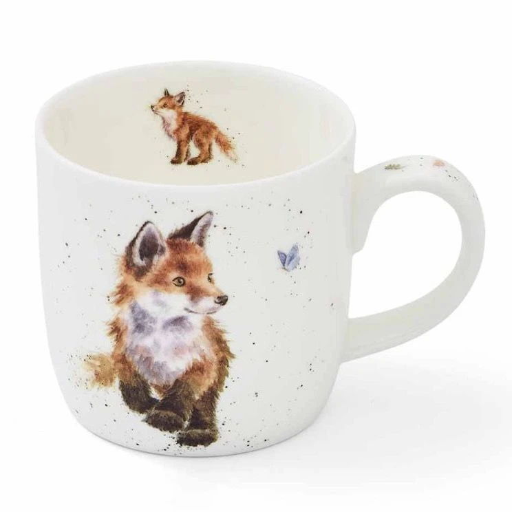 Royal Worcester Wrendale Designs Born To Be Wild Mug - Fox 2 Royal Worcester Wrendale Designs Born To Be Wild Mug - Fox - Image 2