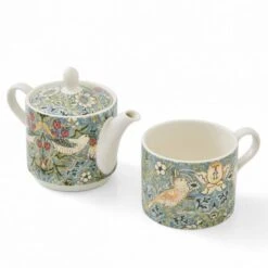 Spode Morris & Co Tea For One - Strawberry Thief -Kitchenware Discount Store morris co strawberry thief tea for one 2 83256595 42d4 4cd6 9530 87bda62ba168