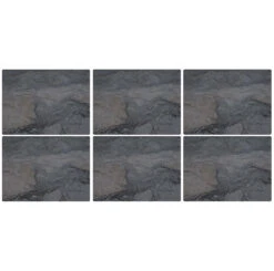 Pimpernel Midnight Slate Placemats Set Of 6