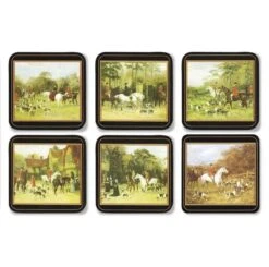 Pimpernel Tally Ho Coasters Set Of 6