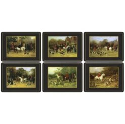 Pimpernel Tally Ho Placemats Set Of 6