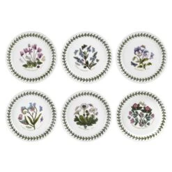 Portmeirion Botanic Garden Bread Plate (D) Set Of 6