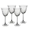 Portmeirion Botanic Garden Crystal Wine Glass Set Of 4