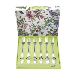 Portmeirion Botanic Garden Pastry Fork Set Of 6