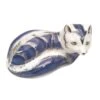 Royal Crown Derby Arctic Fox Platinum Paperweight