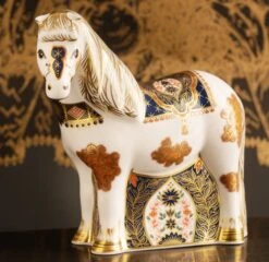 Royal Crown Derby Old Imari Solid Gold Band Shetland Pony Paperweight - Limited Edition Of 500 -Kitchenware Discount Store royal crown derby old imari solid gold band shetland pony paperweight limited edition of 500 5B5 5D 7061 p