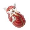 Royal Crown Derby Playful Ginger Kitten Paperweight