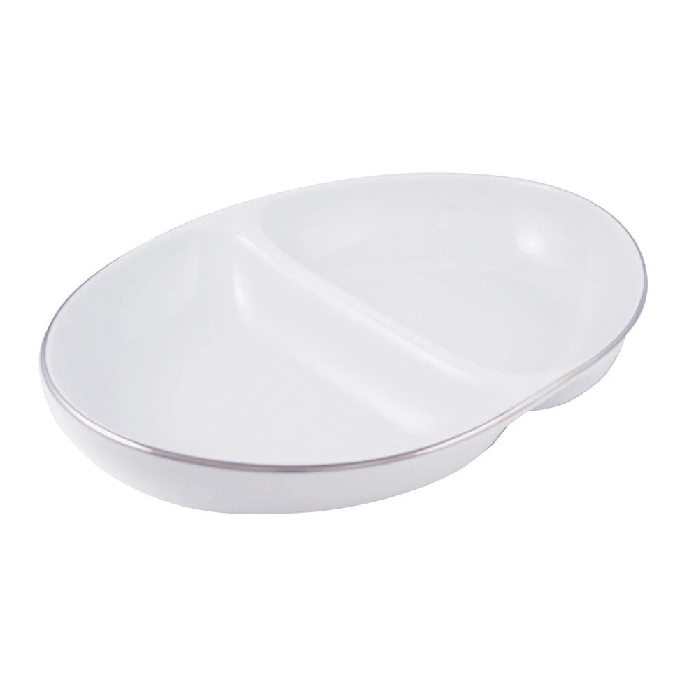 Royal Worcester Classic Platinum Divided Dish 29cm/11.5 Inches 1 Royal Worcester Classic Platinum Divided Dish 29cm/11.5 Inches